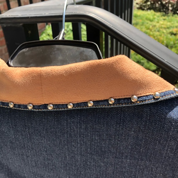 Vtg Gordon James Western Embroidered Jean … - Picture 4 of 13